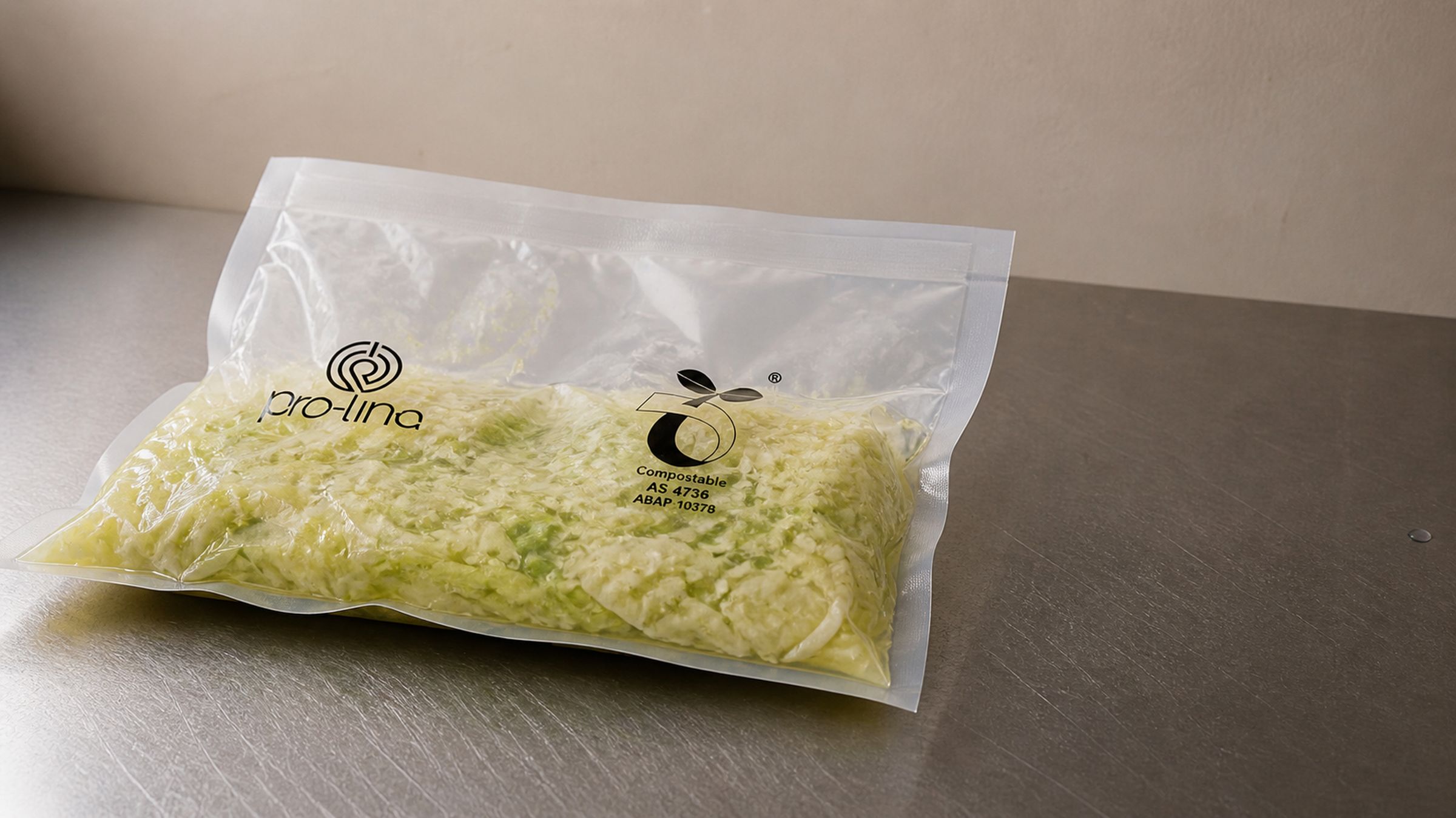 Chamber vacuum bag mid-fermentation
